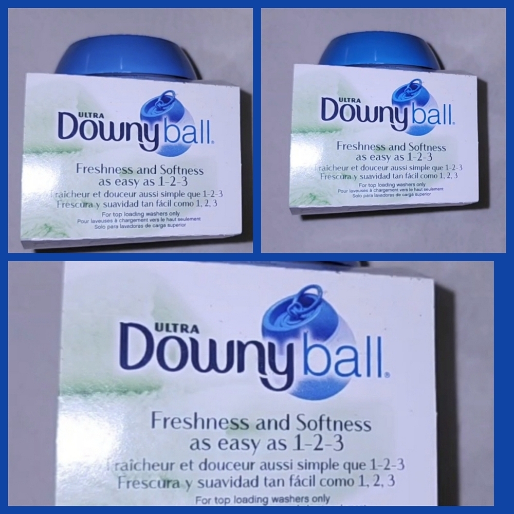 Downy Ball x 3 Fabric Softener Dispenser - NEW - Picture 1 of 4